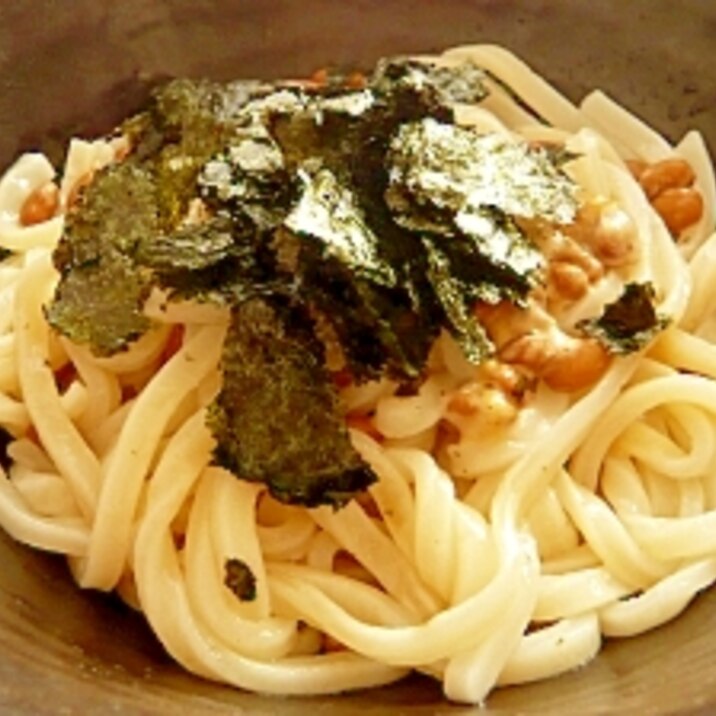 納豆ポン酢冷やしうどん レシピ 作り方 By まるっとまる 楽天レシピ